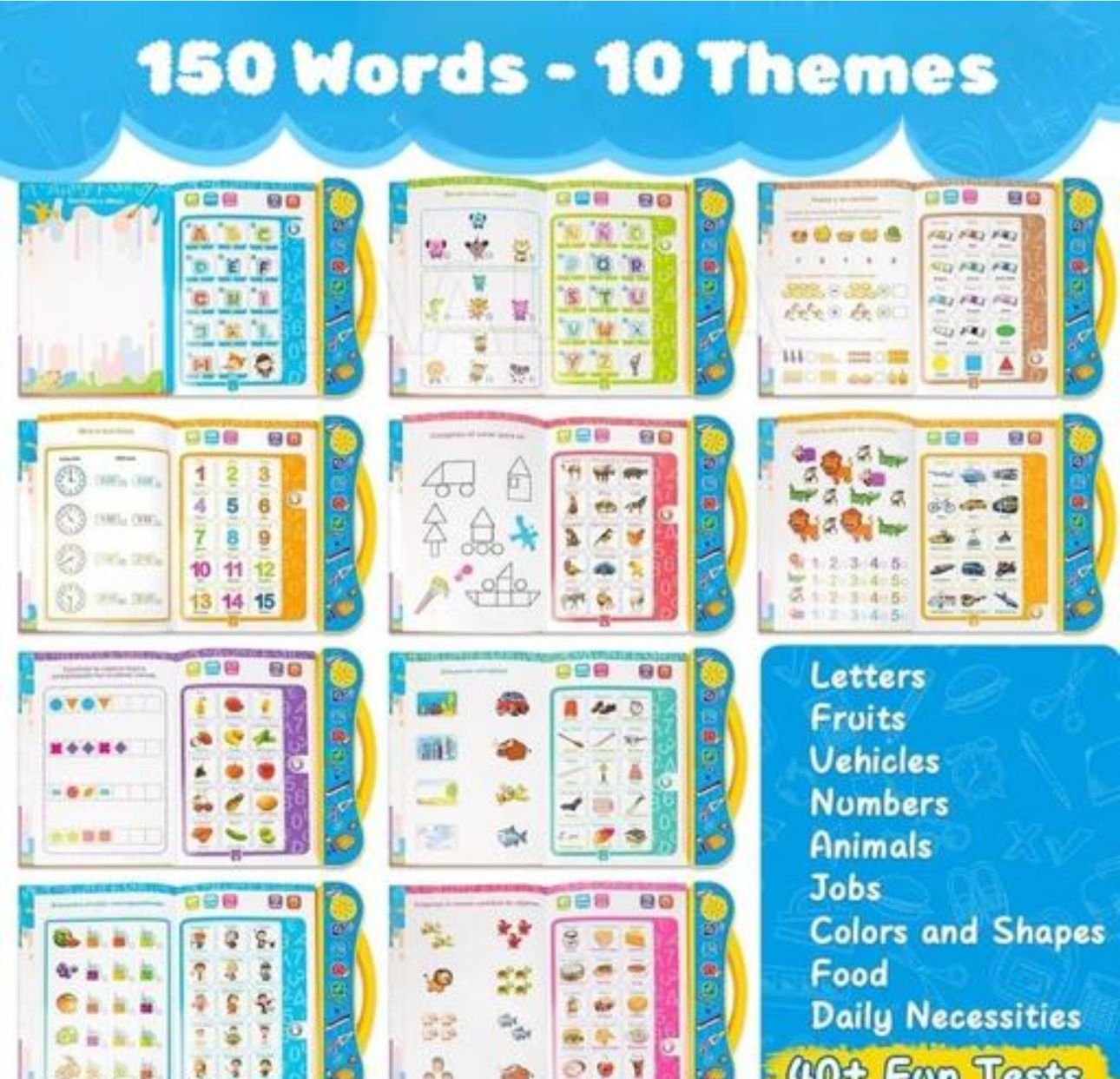 Learning Children Book - Magical Education Phonetic